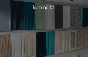 фасады бомонд кухня из шпона KAZ CNC